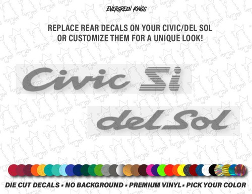 Civic del sol rear hatch - si,