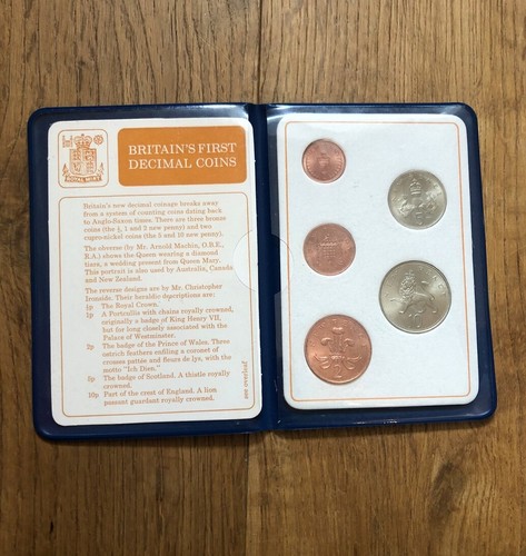 Britain first decimal coin - first,