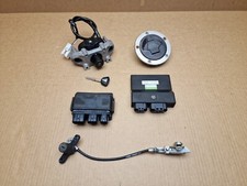 Kawasaki EX650 ER6F ECU ignition fuel cap seat lock set & key ABS 2012 - 2016