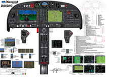Diamond DA42NG with Garmin