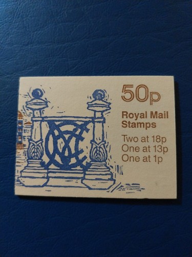 1987 50p folded booklet - gb,