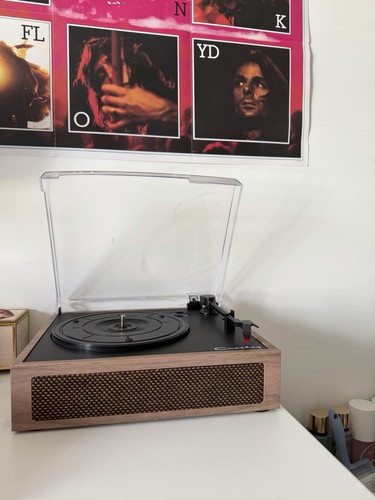 Crosley record player with - record,