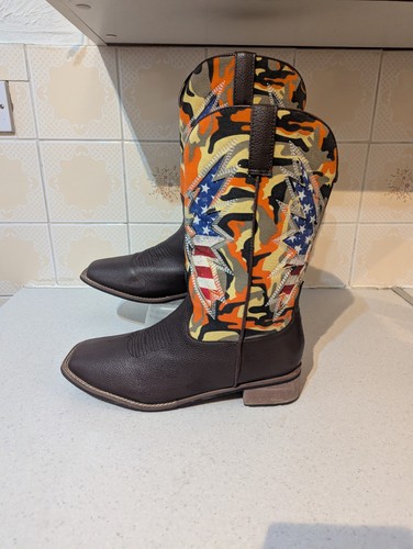 Mens cowboy boots faux - mens,