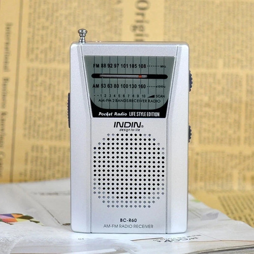 Pocket radio small portable - portable, am