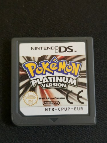 Pokemon platinum version - platinum,