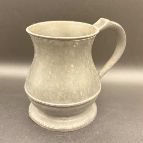 Pewter pint tankard - pint, 28