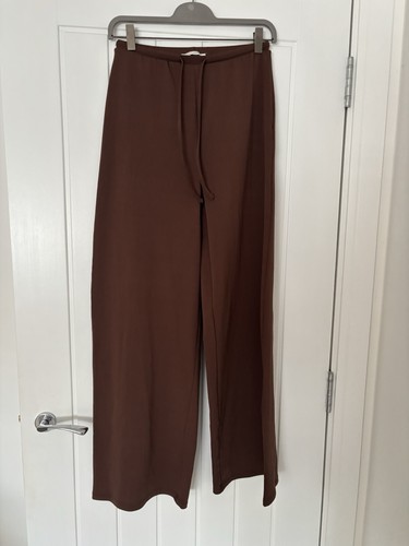 Women zara brown wide leg - women’s,