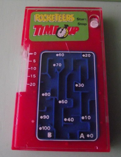 Tomy pocketeers time - 'time, up'