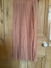 Women’s Lined Pleated Peach