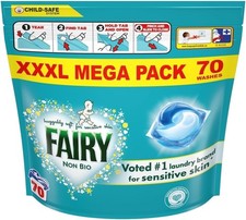 Fairy Non Bio PODS, 70 Washes