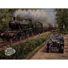 GWR Train And The Sports Car