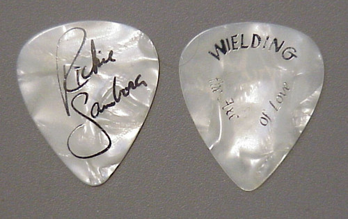 Richie sambora guitar pick - guitar, bon