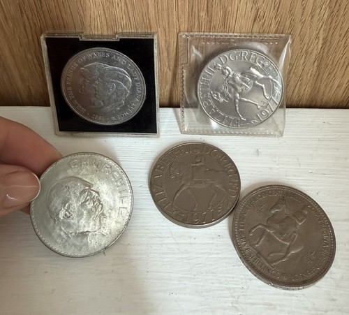 British commemorative coin lot - british,