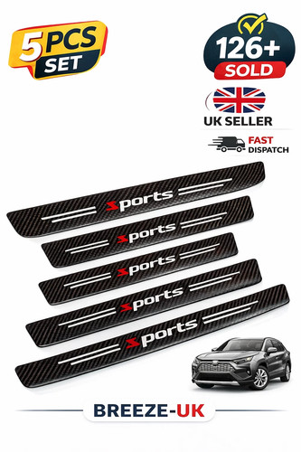 5pcs carbon fiber car - carbon,