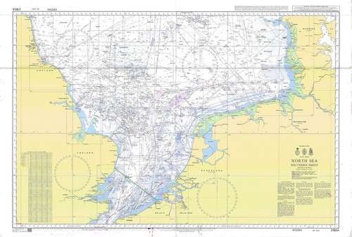 2182a north sea southern sheet - 2182a,