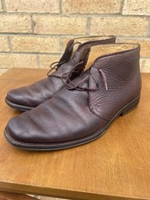 Anatomic & Co Men's Gel Brown Leather Chukka Boots Size 8