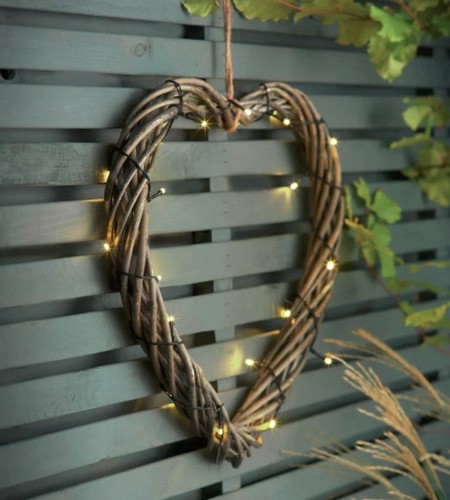Led solar wicker - led, wall