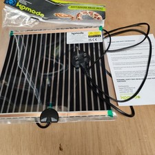 Komodo Advanced Heat Mat 15W Infrared Reptile Enclosure Black Rug - 276 x 274 mm