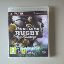 Jonah Lomu Rugby Challenge (Sony PlayStation 3 2011) With Manual