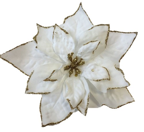 White christmas clip - white,