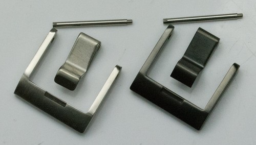 Buckle for silicone rubber