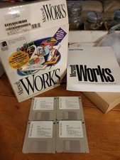 Vintage 1995 Microsoft Works