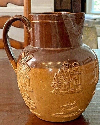 Antique royal doulton lambeth - royal,