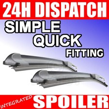 Citroen C2 Furio airplay VTS SX flat wiper blades 24/18