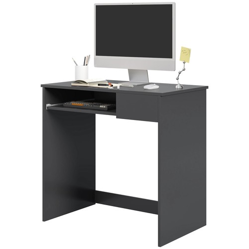 Homcom compact computer table - compact,