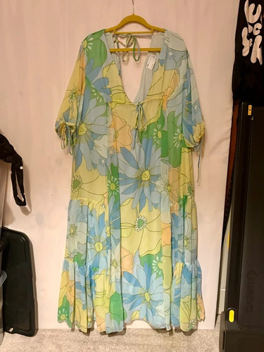 Asos trapeze floral print - trapeze,