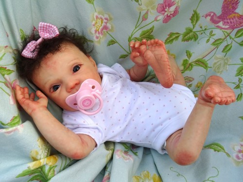 Reborn baby girl - mayven, 19"