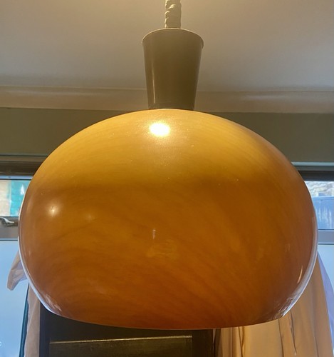 Retro vtg rise fall pendant - &,