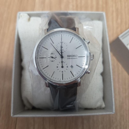 New seiko chronograph men - chronograph, men's
