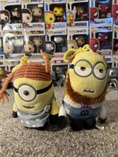 Dispicable Me / Minions - Set Of Two Plush Teddy Key rings
