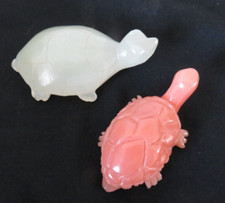 Two Vintage Marble Onyx Small