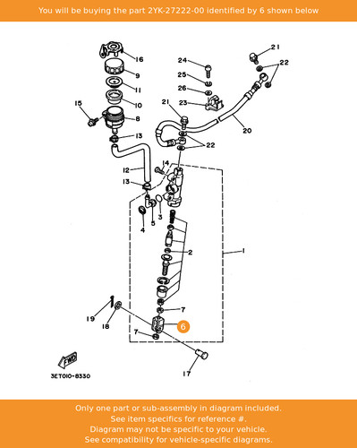 Yamaha joint 2yk - yamaha, joint,