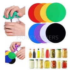 Easy Grip Rubber Jar Opener Gripper Multi Tool Cap Lid Bottle Opening Arthritis