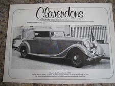 CLARENDONS CARRIAGE COMPANY