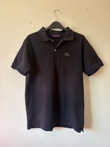 Kappa black polo shirt - kappa,