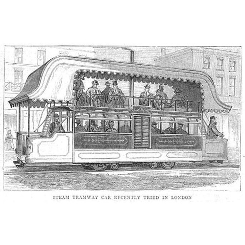 London steam tramway - london,