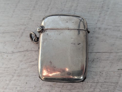 Silver vesta case - vesta, 1912