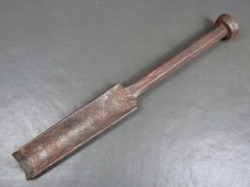 Large heavy duty in cannel gouge chisel 1 7/8" vintage wheelwrights old tool