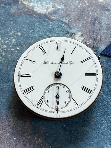 Hampden pocket watch - , movement