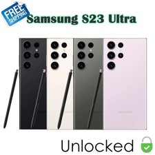 Samsung Galaxy S23 Ultra 5G S918U 256GB/512GB FULLY Unlocked Smartphone Android