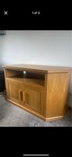 Solid Oak Bespoke TV Cabinet