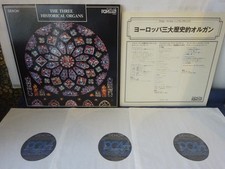 THE THREE HISTORICAL ORGANS (BACH / COUPERIN) 3LP BOX, DENON OQ-7457 9 ND