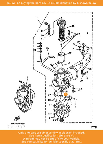 Yamaha jet main - jet,,