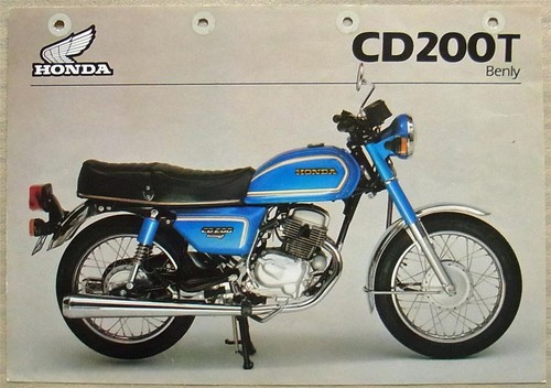 Honda cd200t benly motorcycle - cd200t,
