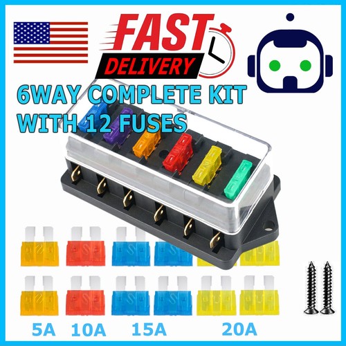 Way blade fuse - 6, box