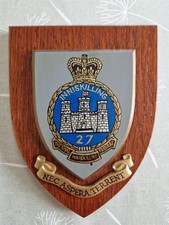 Wall plaque shield - 27th